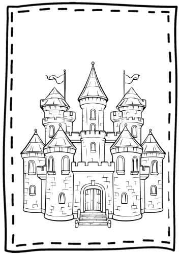 CastlesColouringPages17
