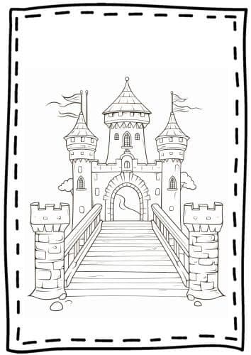 CastlesColouringPages19