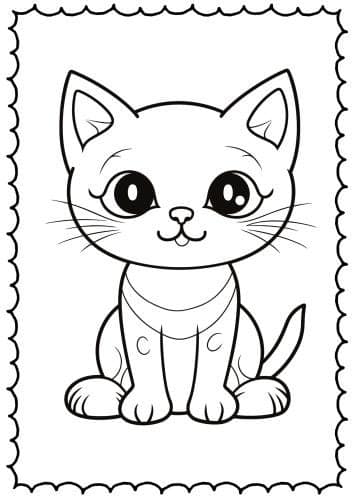 CatsColouringPages