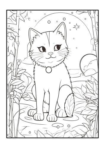 CatsColouringPages